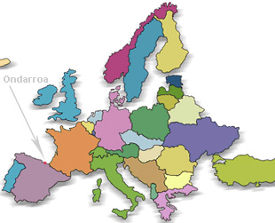 Europe map